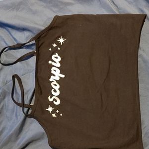Women's halter/ tank top SCORPIO
